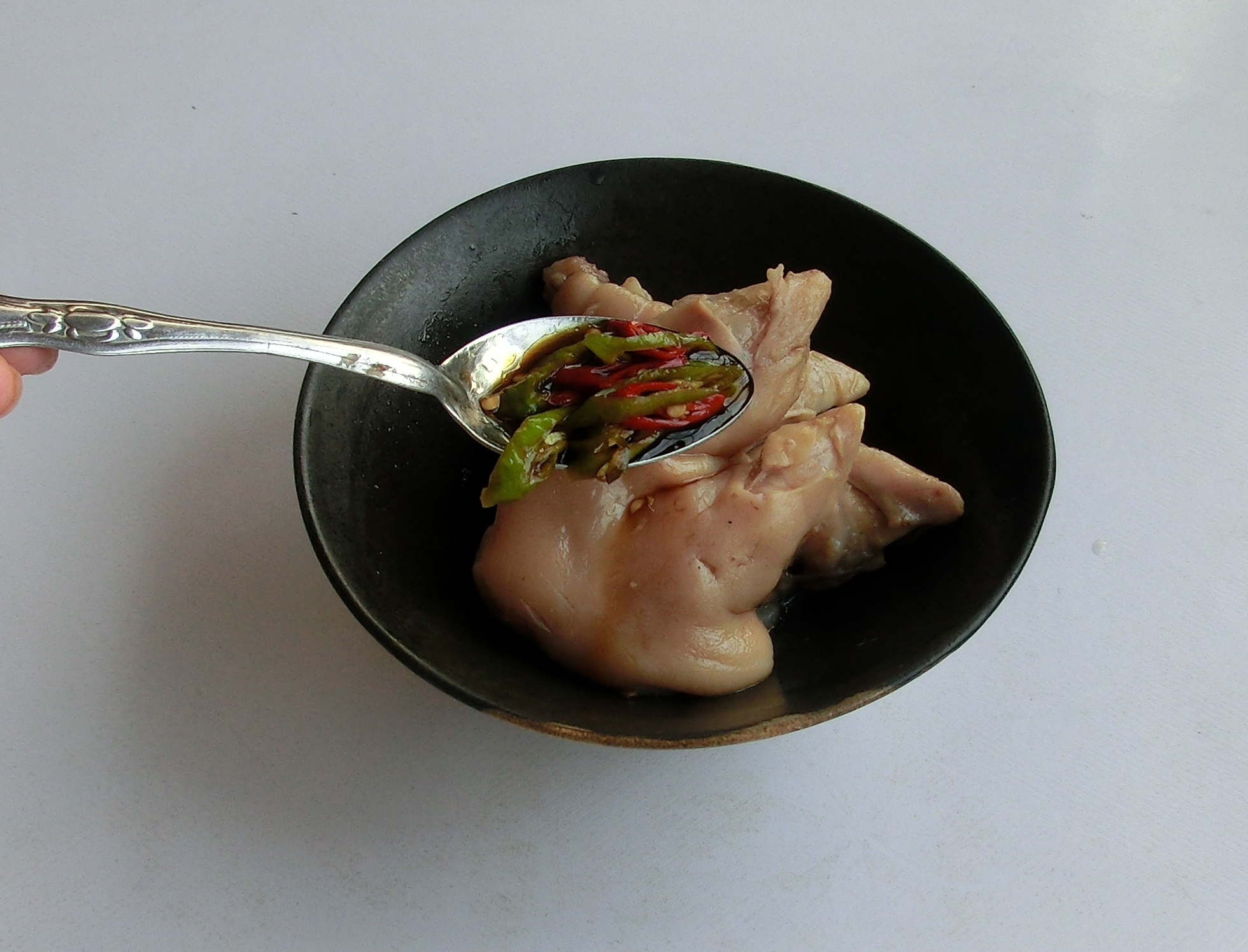 猪蹄怎么做才不会有腥味,猪蹄腥味的克星