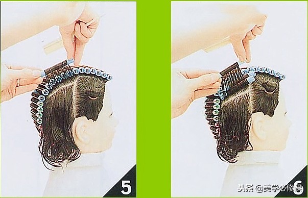 手把手教你学烫发图解,烫发课程一般教什么