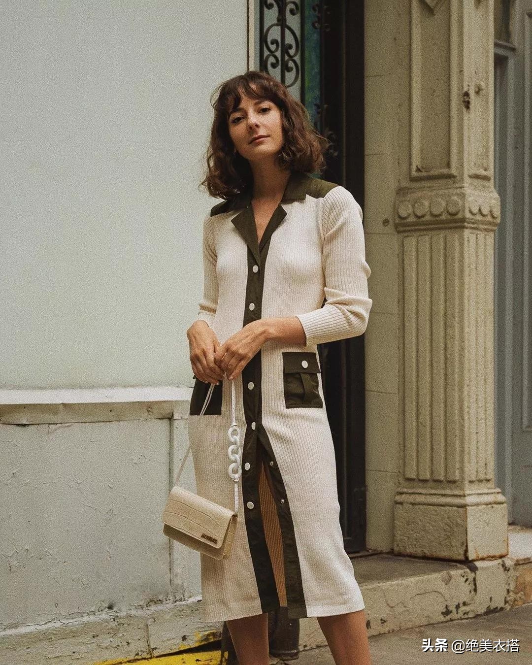 怎么穿出显瘦感,小个子显腰线穿搭