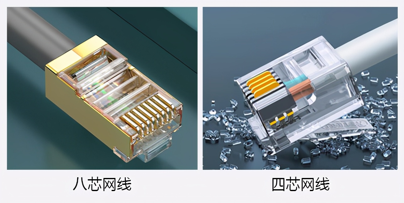 做网线水晶头线序怎么排,网线自制