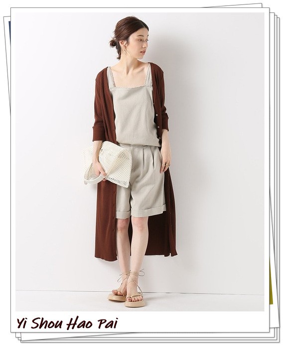 春夏米色裤子最佳搭配上衣,夏季米色裤子与上衣搭配图