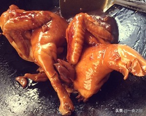 广东豉油鸡的家庭式正宗做法,家庭版豉油鸡广东电饭锅