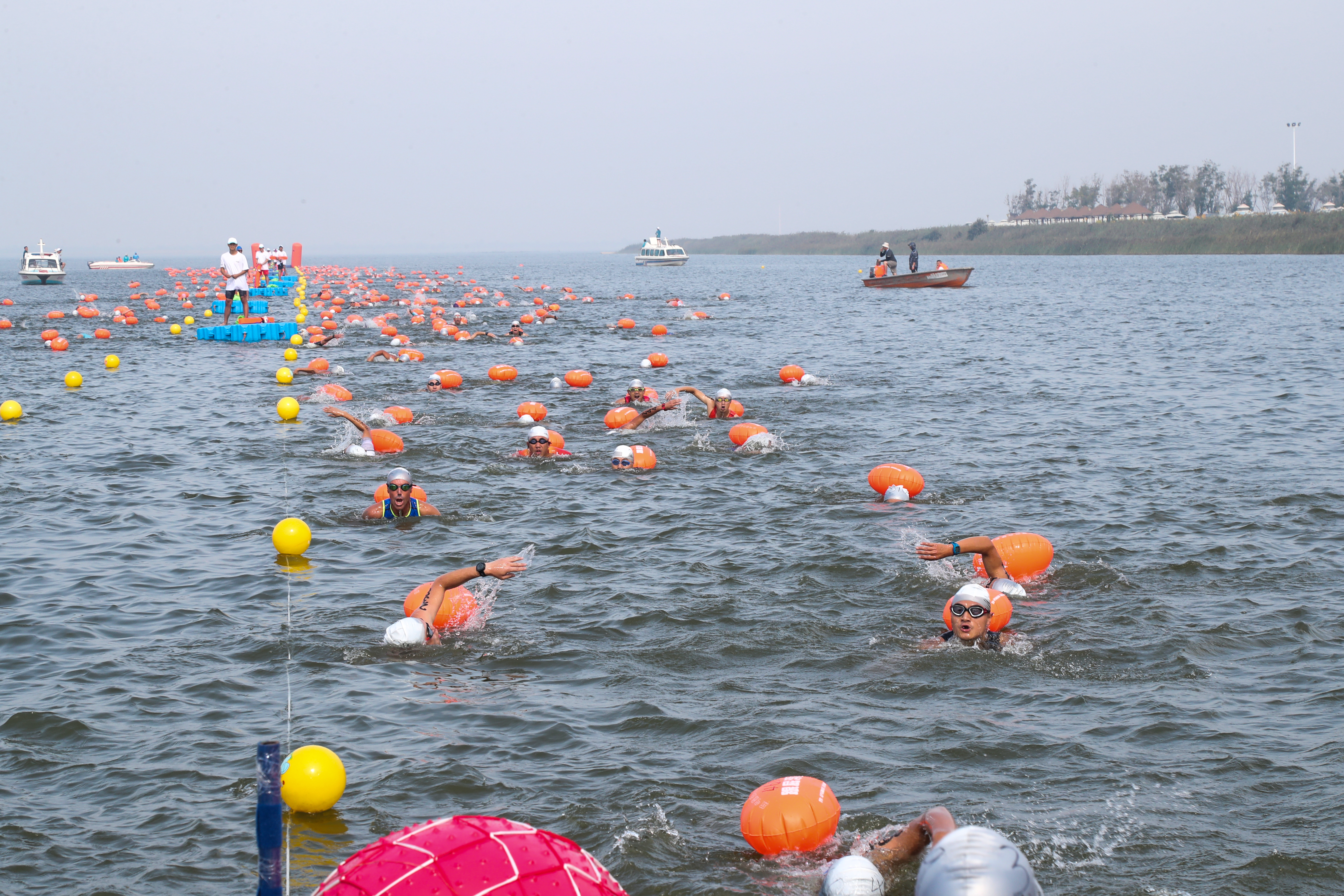 团泊湖国际铁人三项,静海的团泊湖