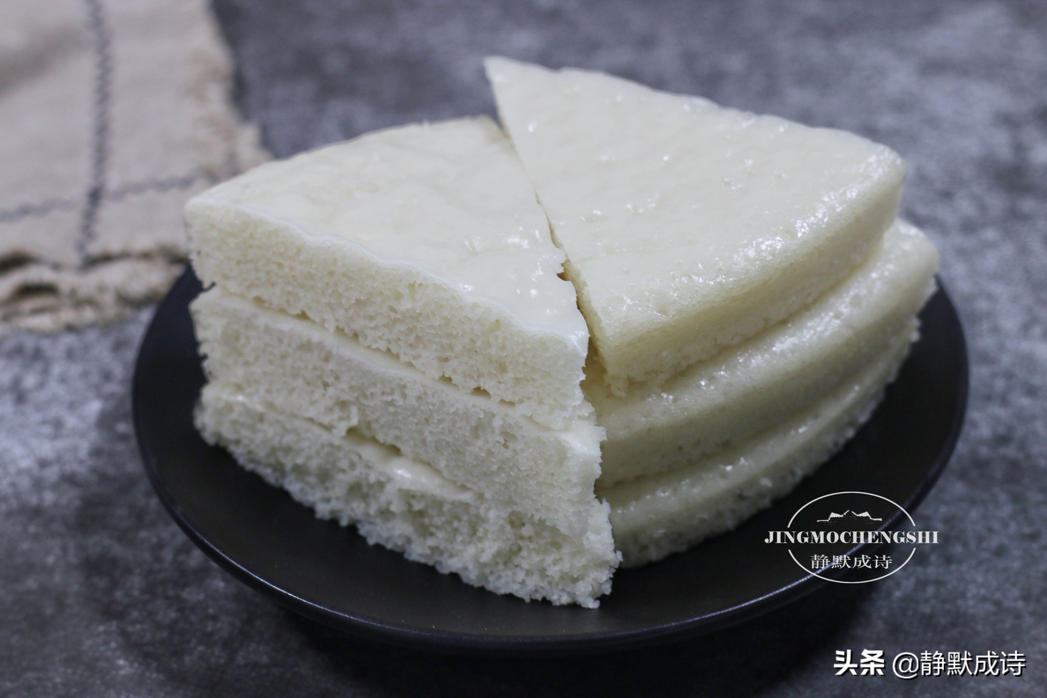 如何做又松又软的米发糕,做软糯香甜的米发糕教学