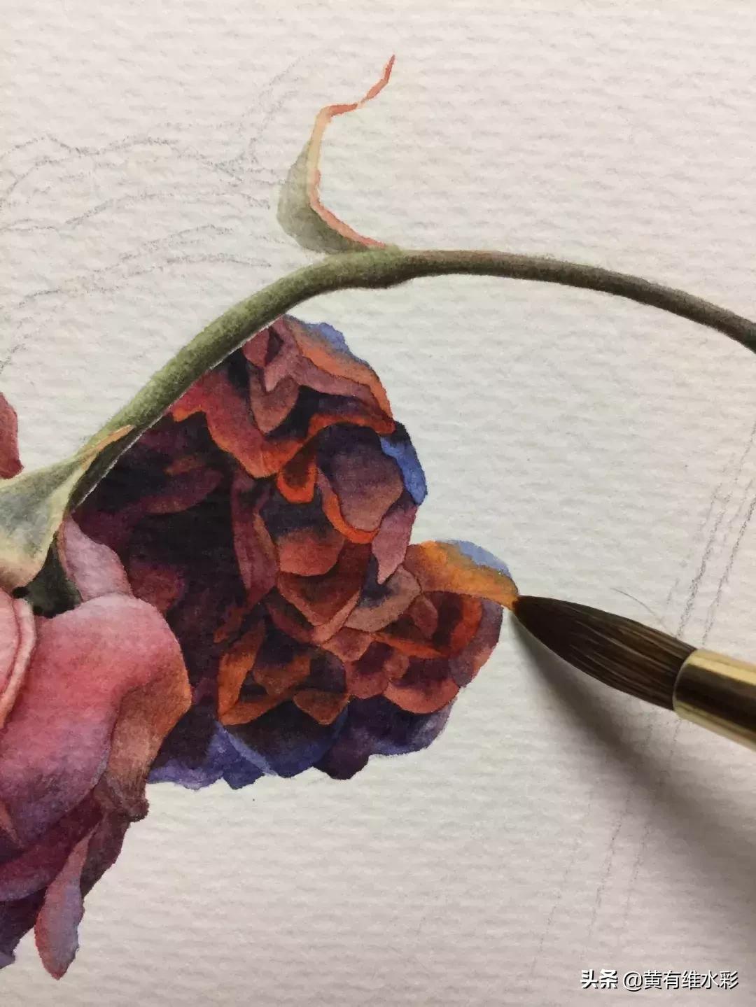 33朵玫瑰制作全过程,英伦花教程