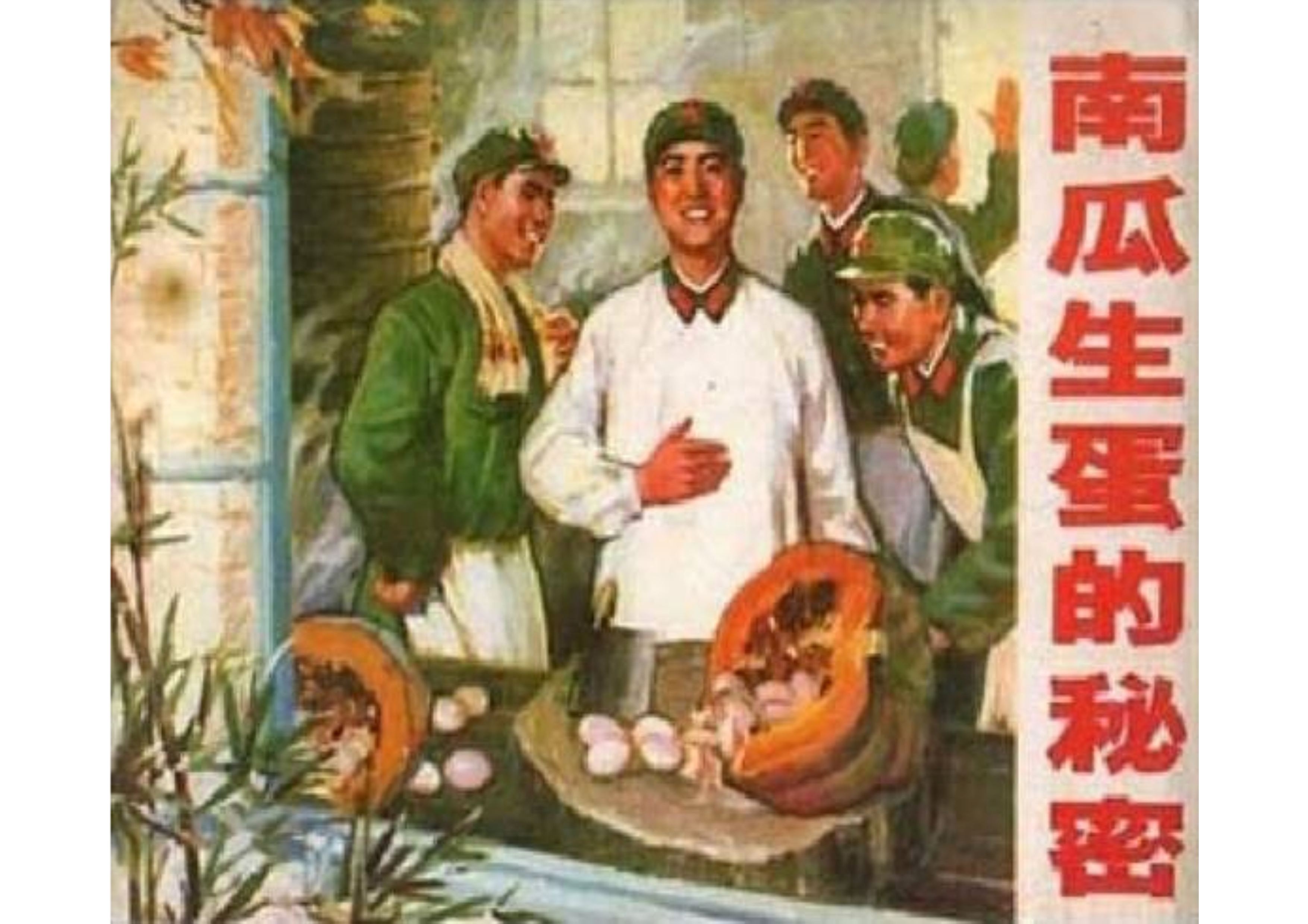 连环画小人书南瓜秧的秘密,小人书南瓜生蛋的秘密