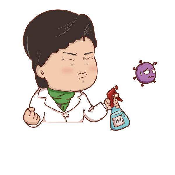 抗疫情深数字创意作品：浙江省漫画家协会李涛李兰娟表情包专辑