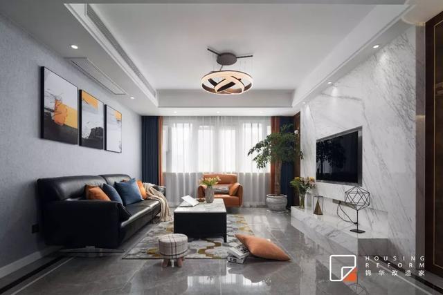 锦华装饰装修实景案例,锦华装修房子现代简约