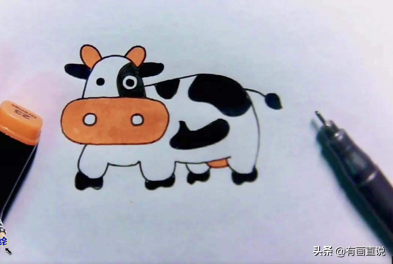 儿童画画教程3-6岁简笔画小公主,7-10岁儿童画画hellokitty简笔画