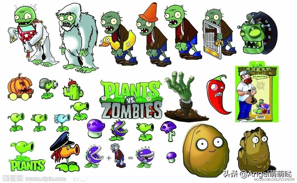 植物大战僵尸技能简介，怪不得僵尸被虐？