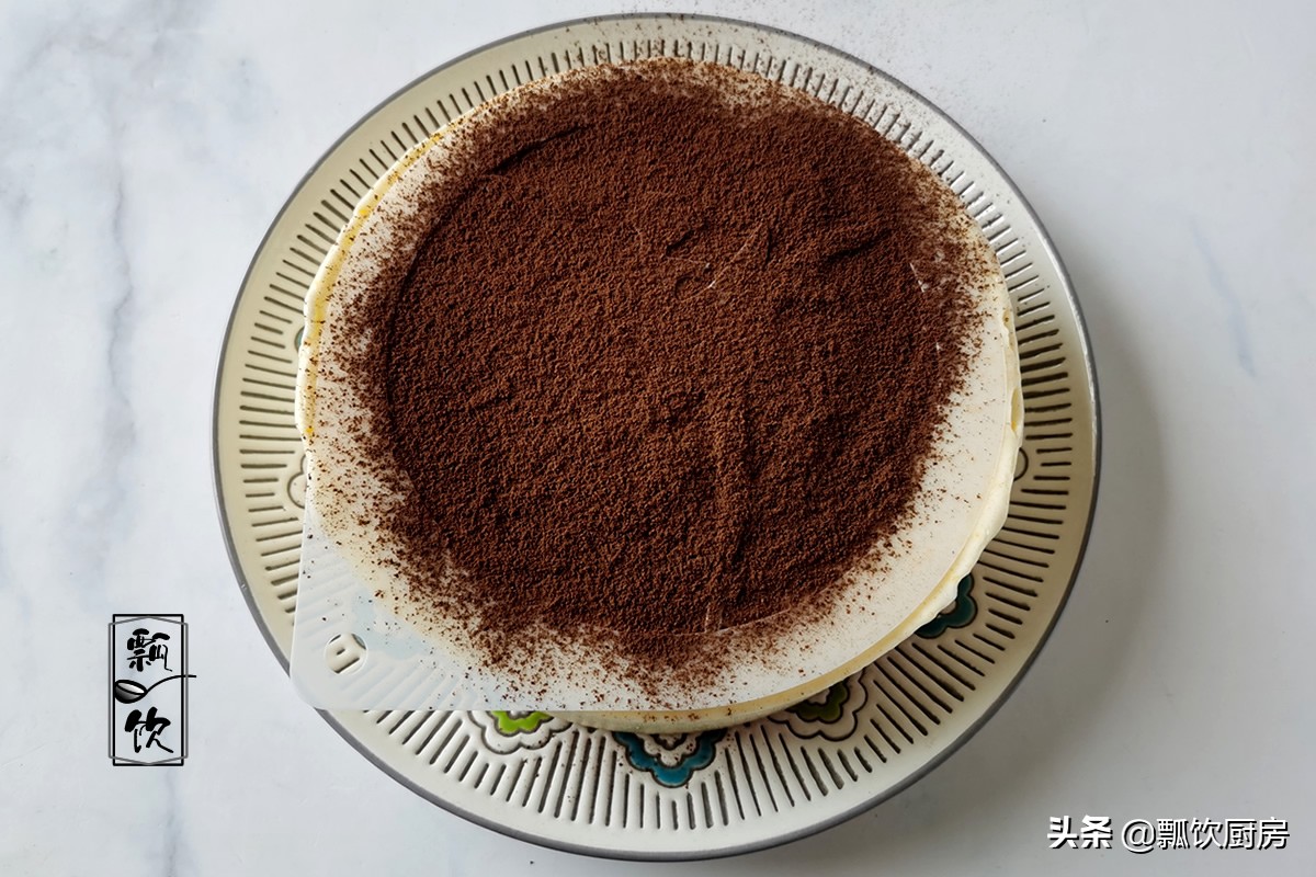 为自己生日做抹茶蛋糕仪式感,为自己生日制作一个蛋糕