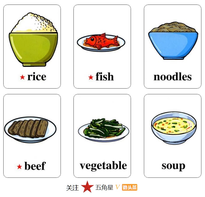 小学三年级英语单词识图卡,少儿英语看图片学单词工具篇