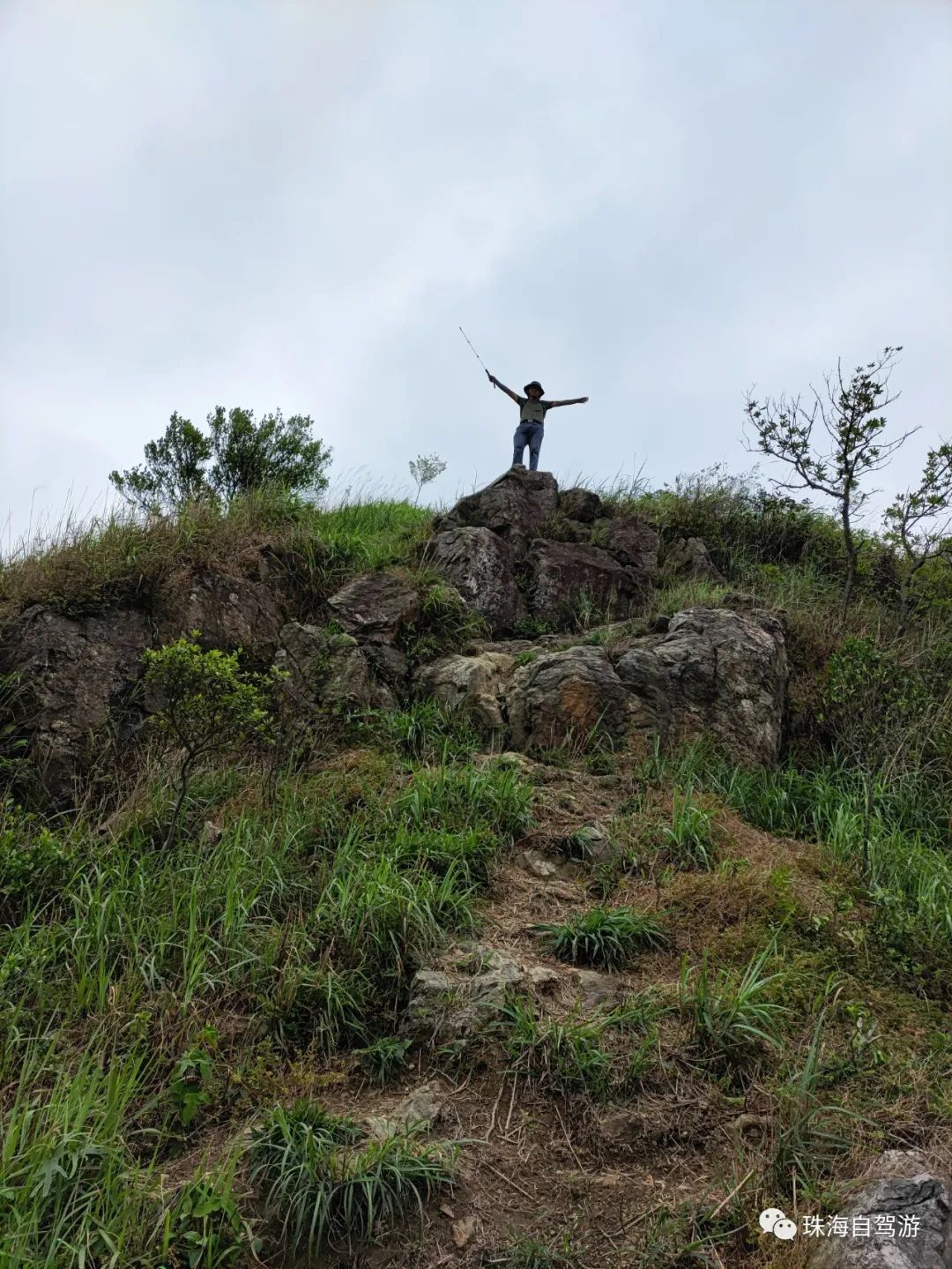 江门鹤山昆仑山徒步路线,鹤山昆仑山徒步行走路线