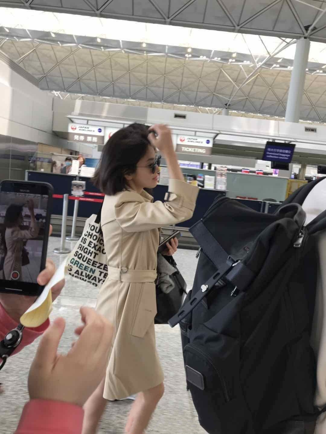 宋慧乔穿搭风衣,宋慧乔风衣穿搭