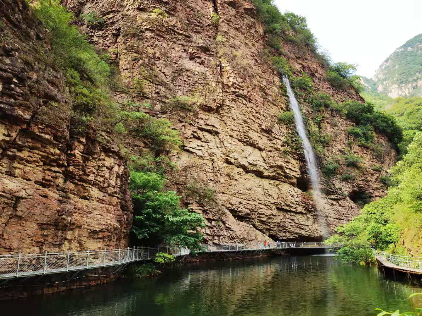 北京清凉谷玩水攻略,北京近郊玩水一日游平谷石林峡