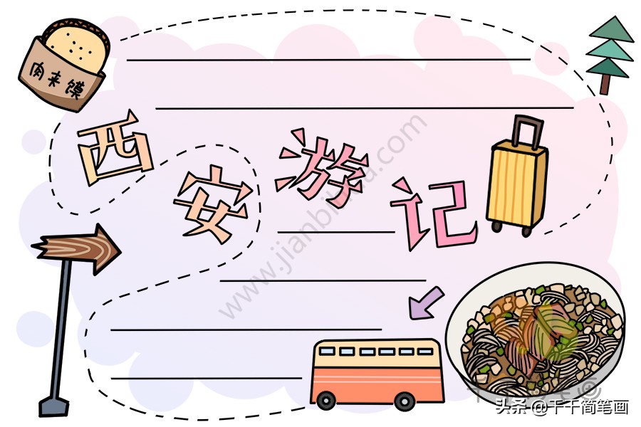 假期计划手抄报越简单越好,假期数学手抄报模板