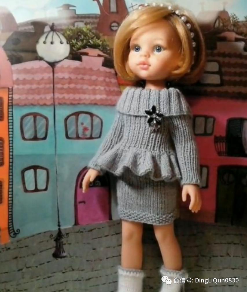 儿童毛衣针织连衣裙,拼接羊毛针织毛衣连衣裙