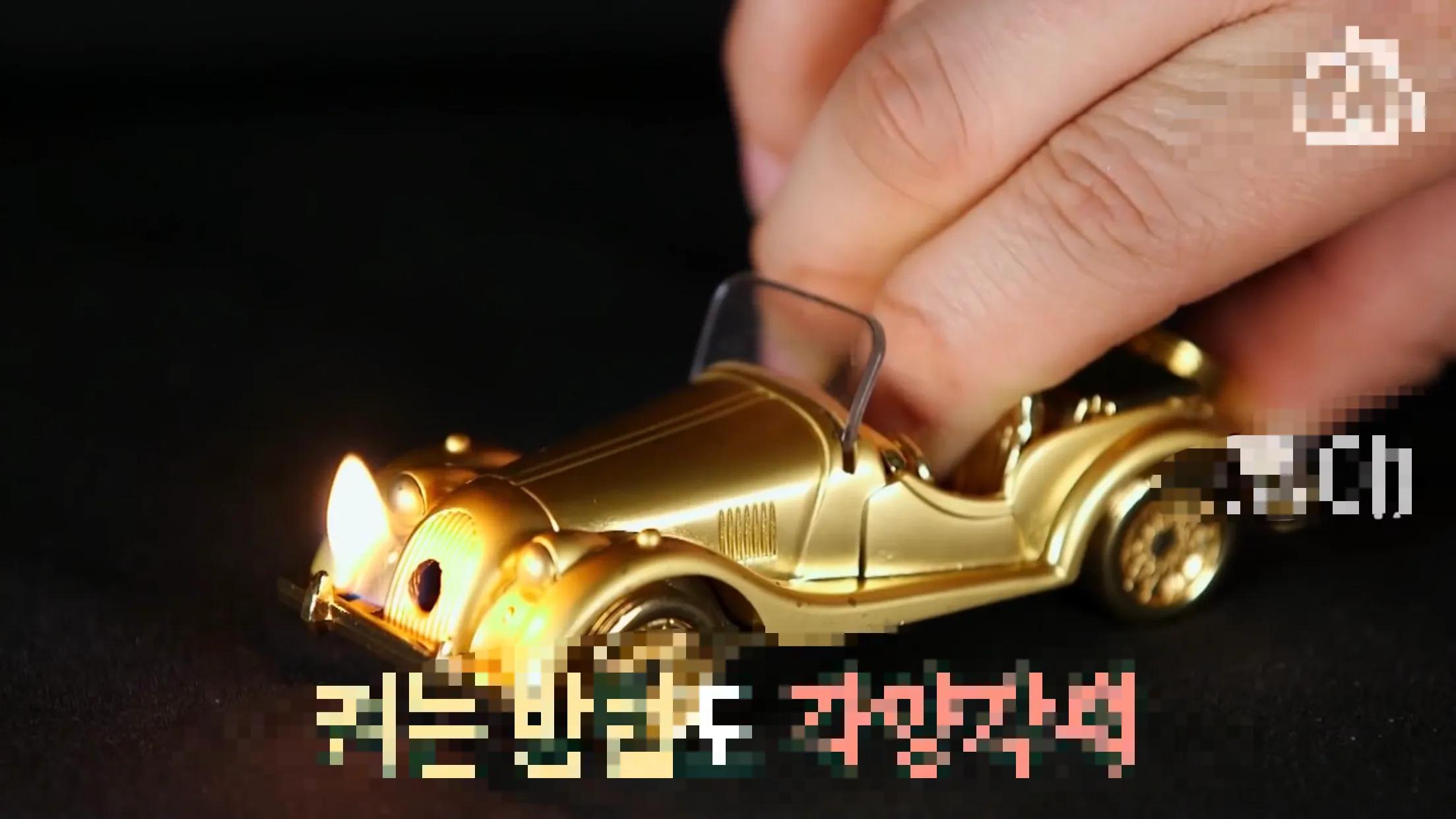 韩国大爷收藏打火机,大爷收藏的6000打火机