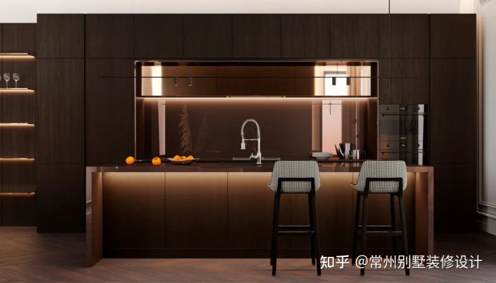 现代中式轻奢装修别墅设计 (法式新古典别墅装修设计)