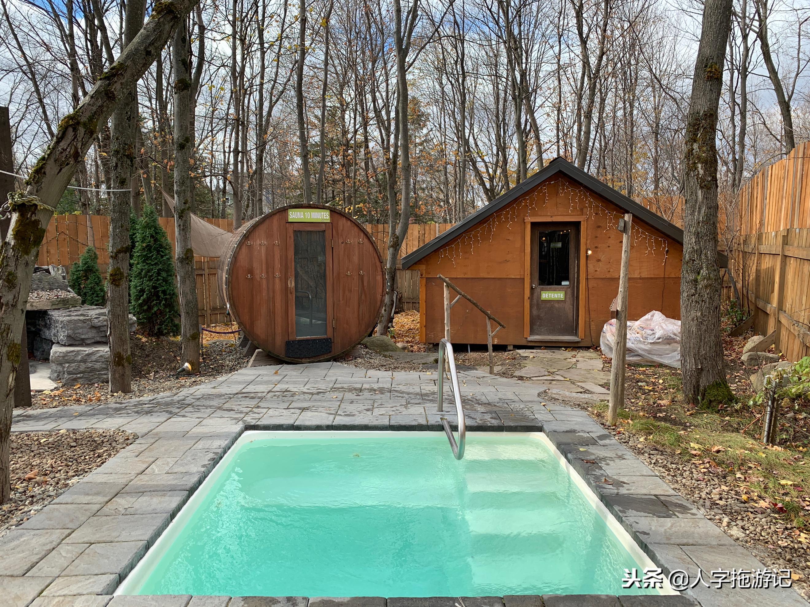 冬日极客,加拿大Wendake穿着狼爪去狼族