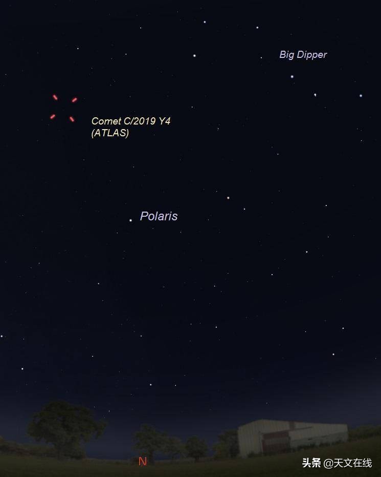 太过耀眼:“世纪彗星”ATLAS疑似解体,它能否顺利“路过”地球