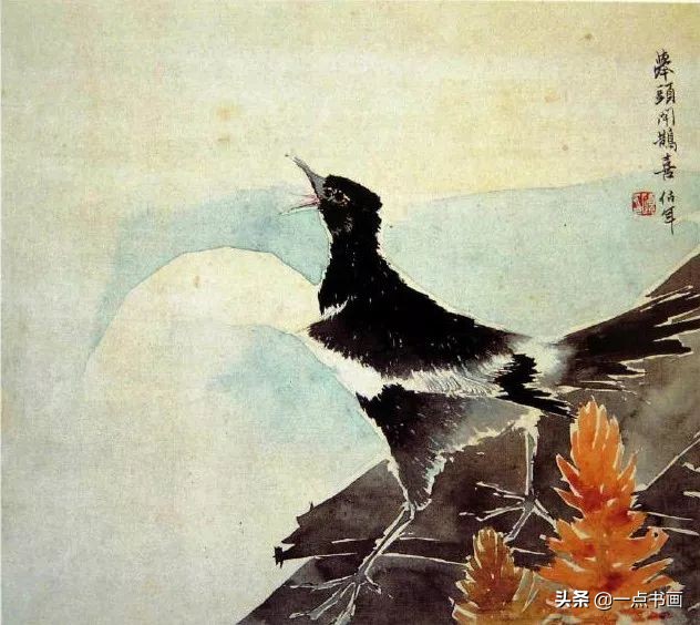 清代画家沈振麟花鸟动物作品欣赏,清代名家山水工笔画作品欣赏