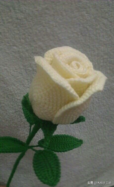七种玫瑰花的钩编步骤,浪漫永不凋零的玫瑰花折纸