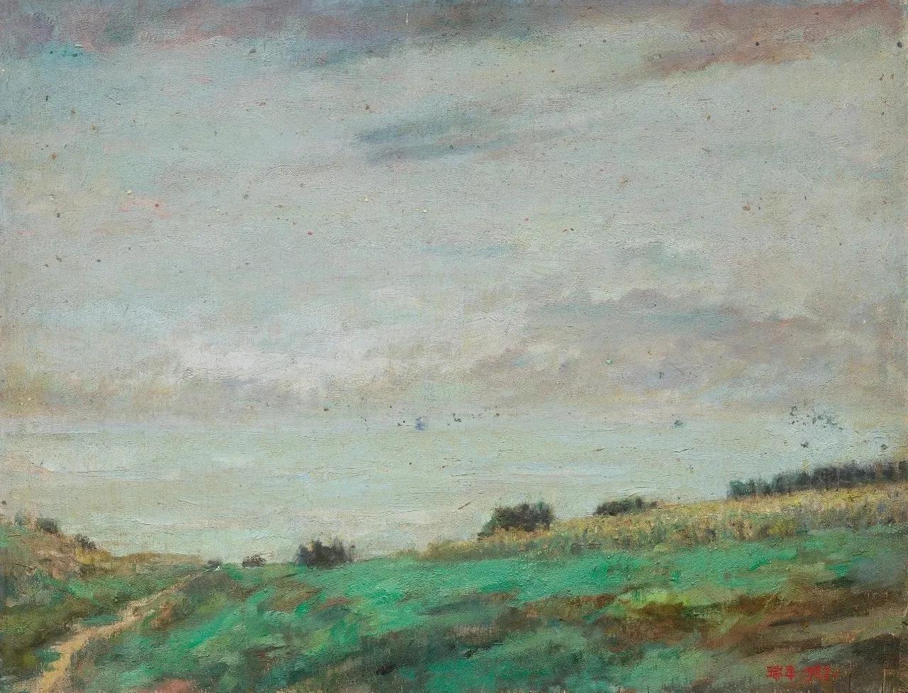 李瑞年油画静物花瓶,中国著名油画风景画前十名