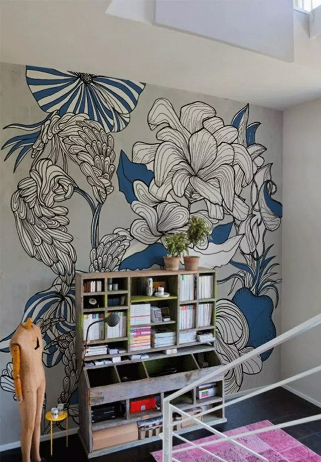 手绘墙绘必看,简单手绘墙绘