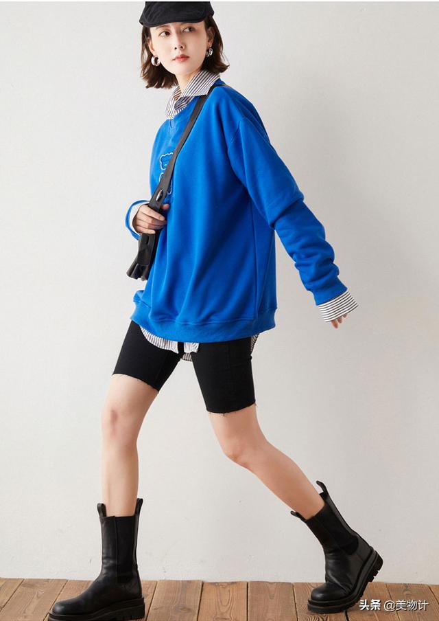 早秋洋气卫衣,适合深秋的卫衣