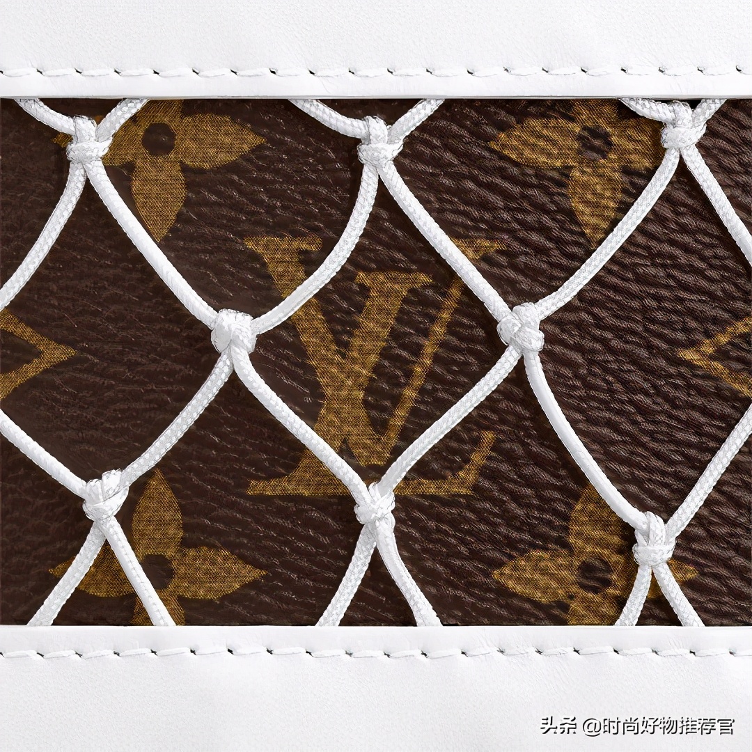 LV新包|NBA合作系列：篮网元素，红白蓝3色细节