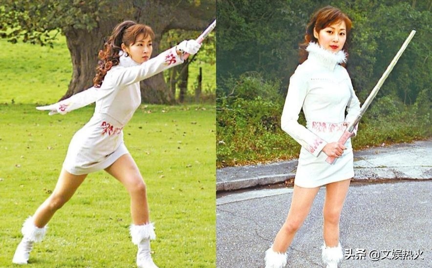 十位女明星今昔对比万绮雯,长腿女星万绮雯