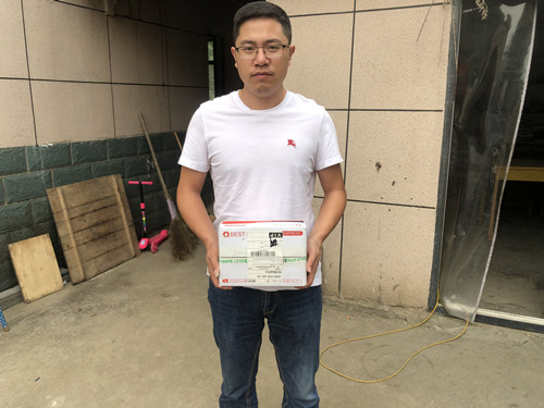 跨国轻松寄!从泰国寄到中国的首个百世快递收到了
