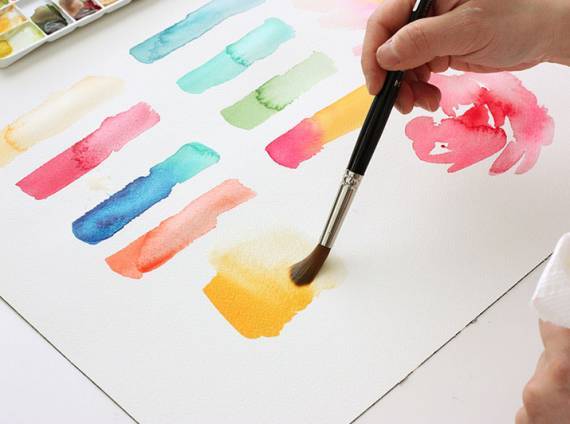 水彩教程中国画,水彩教程调色方法