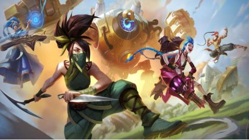 神作游戏英雄联盟,英雄联盟端游神装什么时候出的