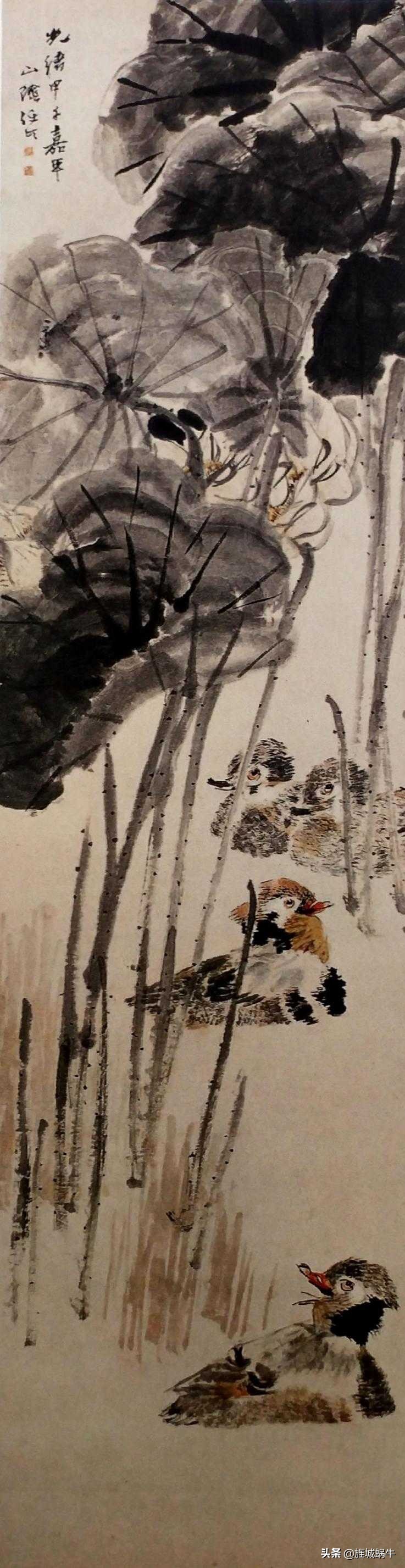 他以笔墨捕捉迎风腾飞的鸟雀、轻灵鲜活的花蕾