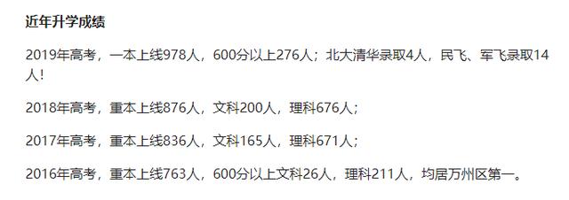 重庆田家炳中学教学质量怎么样,重庆区县中学排名
