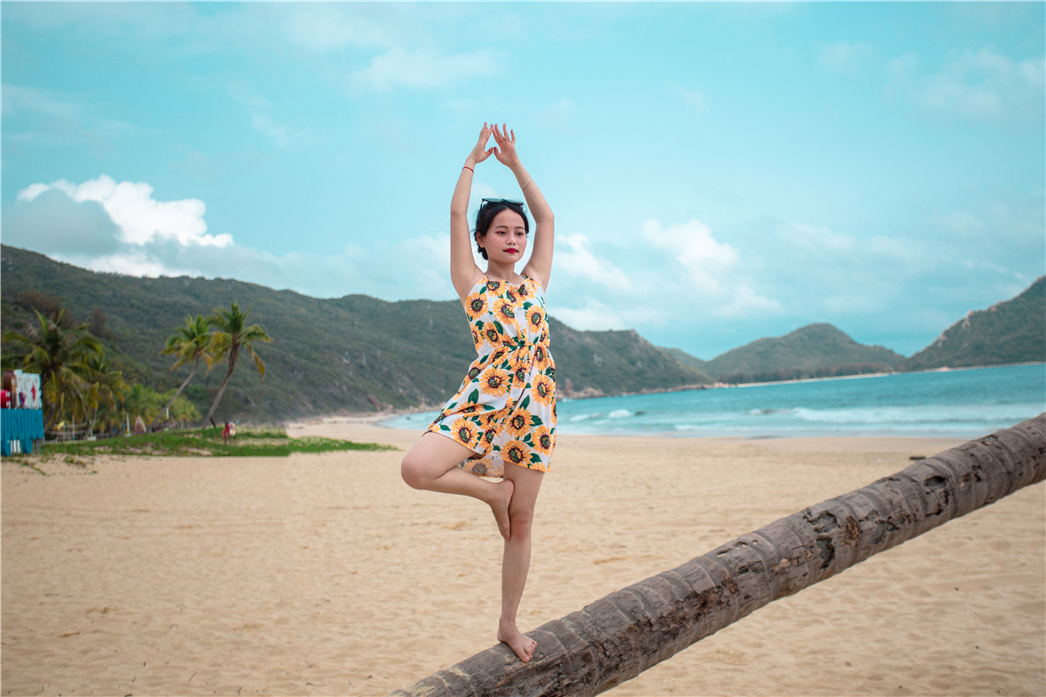 海南必玩猴岛与呆呆丨看萌呆猕猴,呆呆岛发呆