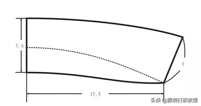 女士衬衫的制版裁剪技法,有公主缝的女衬衫制版图教学