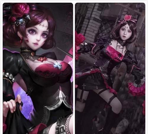 腐团儿惊艳cos,腐团儿cos圣诞女神