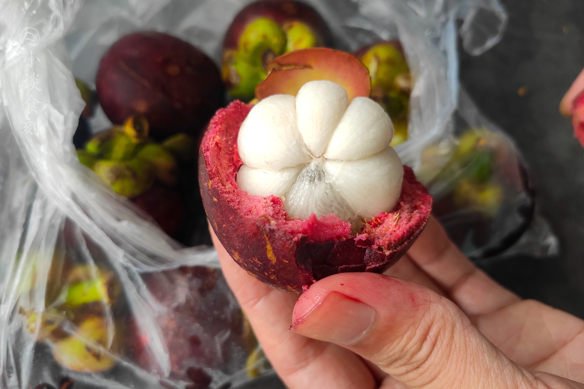 山竹剥开后会被氧化吗,山竹剥开里面黄色是坏了吗