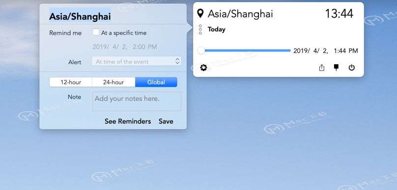 ClockerforMac,世界时钟软件