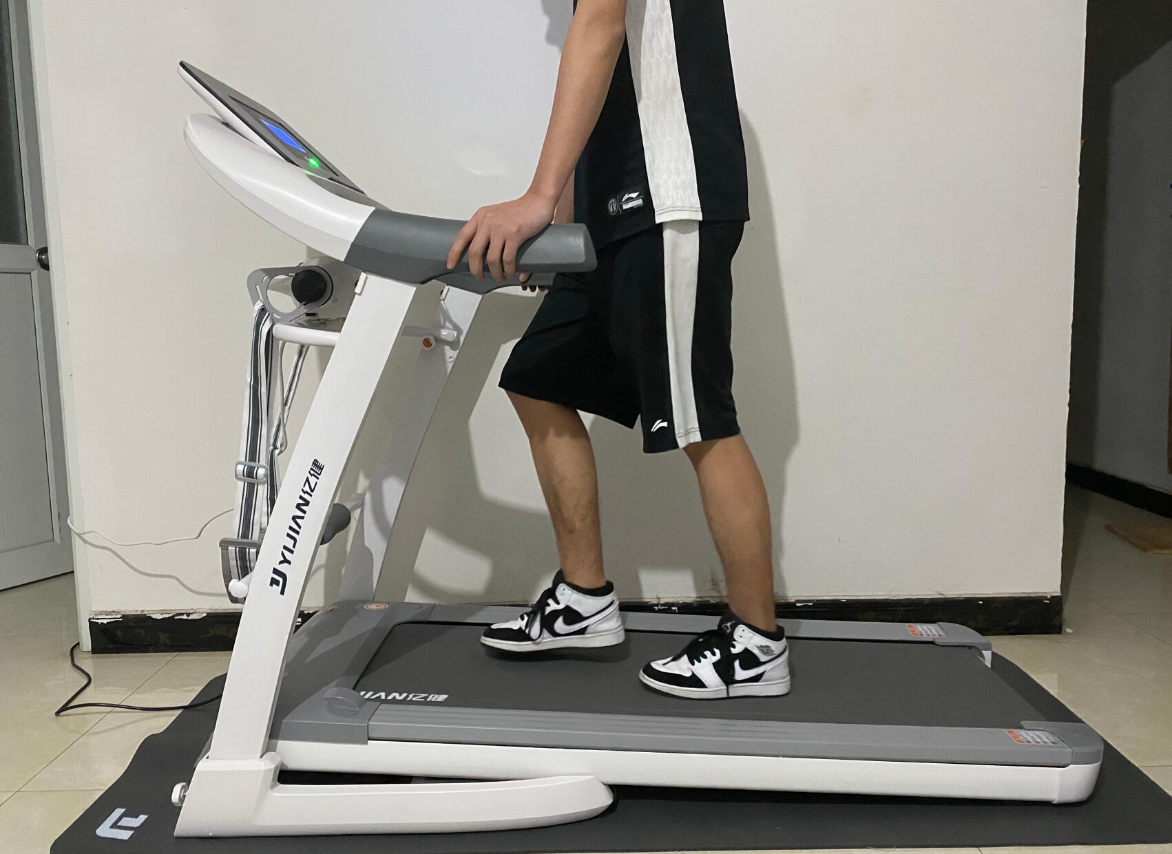 智能控速折叠跑步机,亿健精灵elf跑步机使用教程