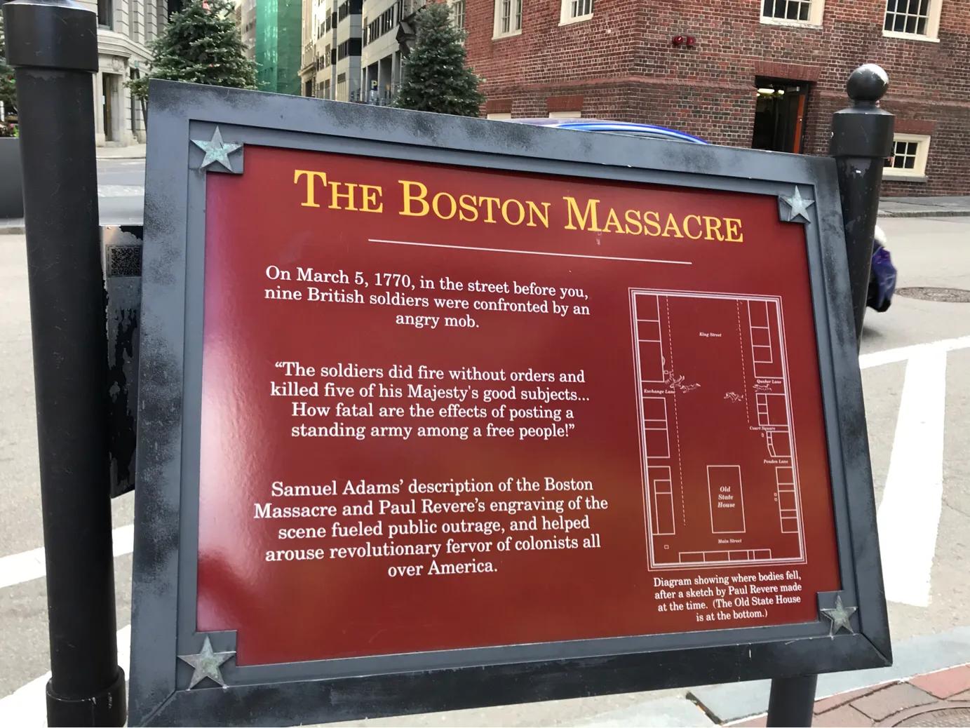 波士顿必去的五个景点,波士顿自由之路中文高清地图