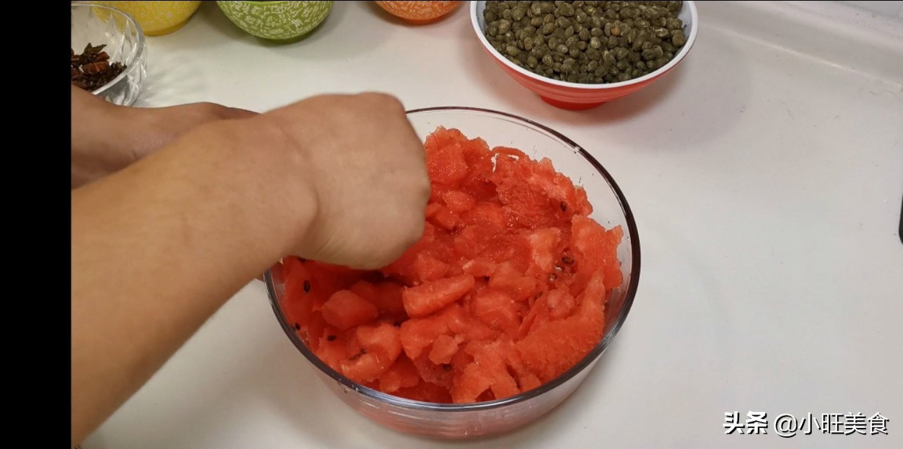 赵大缸西瓜酱配料表,西瓜酱干豆的配料表