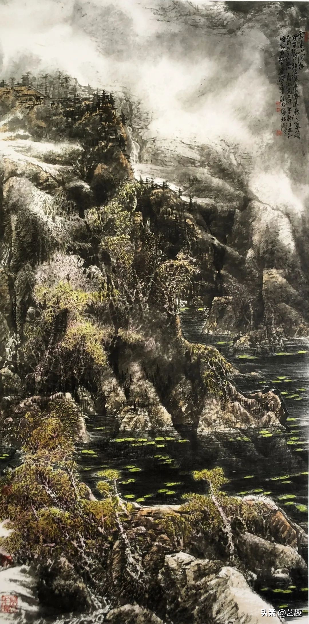 江南情韵书法作品欣赏,江南情韵书画作品