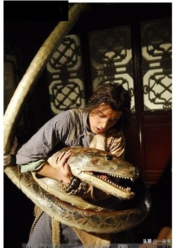 武侠剧中的六大巨蟒，尹仲的血蟒排第二