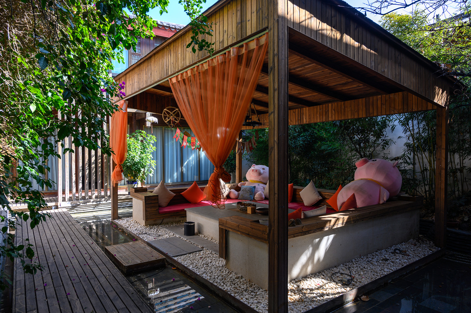 云南丽江最美民宿,丽江最美雪山风景民宿