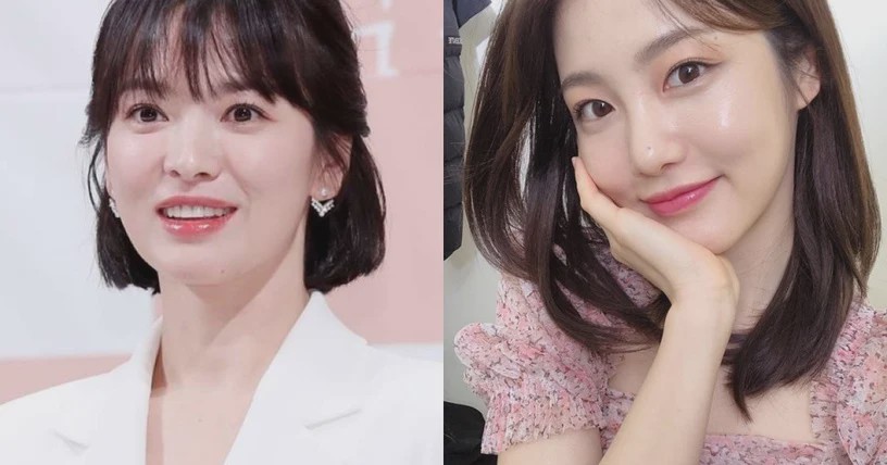 宋慧乔烟熏妆眼影教程,iu李知恩眼妆的画法内双