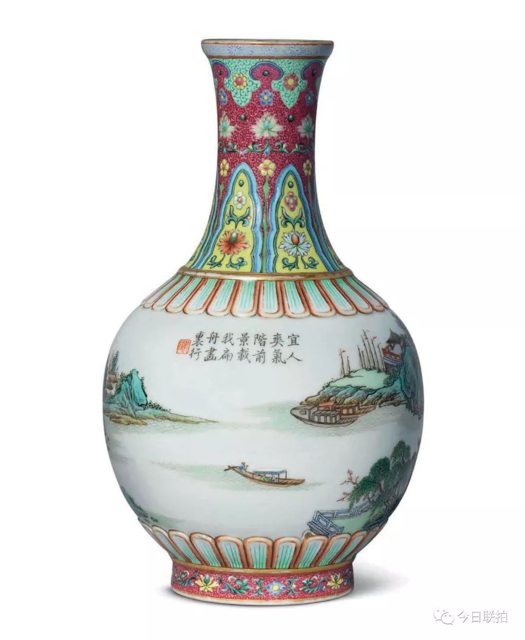 乾隆三彩官窑盘,乾隆霁蓝釉描金凤尾尊